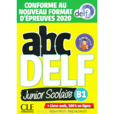 ABC DELF JUNIOR SCOLAIRE - NIV. B1 nyelvkönyv, szótár