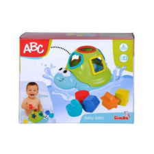  ABC úszó teknősbéka formaválogatós kockákkal - Simba Toys fürdőszobai játék