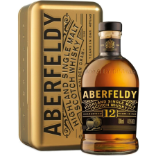 ABERFELDY 12 éves Golden Dram Edition 0,7l 40% fém DD whisky
