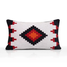  Aberto Design Cushion Multicolor Rustic v2 - White lakástextília