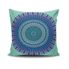 Aberto Design Stílusos párnahuzat 43x43 cm, 50% pamut/50% poliészter, mosható és vasalható, rejtett cipzárral záródó | Tökéletes otthoni dekorációhoz és kényelemhez
