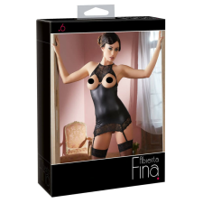 Abierta Fina - merész csillogás - miniruha (fekete) fantázia ruha