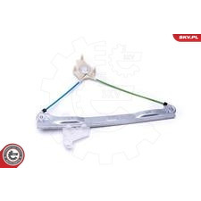  Ablakemelő szerkezet ; első bal ; VW Fox ; 5Z3837461A ablakemelő