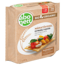 Abonett Bio Máriatövises Kenyerecske - Teljes Kiőrlésű - 100g előétel és snack