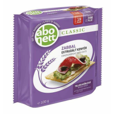  ABONETT EXTRUDÁLT ZABOS KENYÉR (TOJÁSMENTES, TEJMENTES) 100 G gluténmentes termék