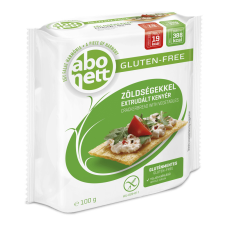  Abonett gluténmentes extrudált kenyér zöldségekkel 100 g reform élelmiszer