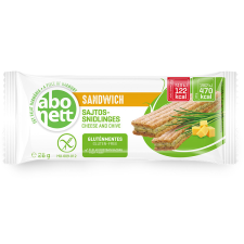 Abonett Sandwich sajtos-snidlinges (gluténmentes) - 26 g alapvető élelmiszer