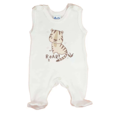  ABR Biopamut ujjatlan vékony rugi - Fehér - Tigris (62) rugdalózó