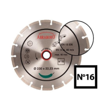 Abraboro Gyémántsz. vágókorong 230x22,23 mm csiszolókorong és vágókorong