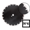Abraboro gyémánttárcsa aszfalt 400x3,4x25,4 mm (No.6) (1db/csomag)
