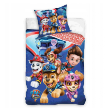 Ábránd Mancs őrjárat/Paw Patrol ágyneműhuzat, Blue (100 % pamut) lakástextília