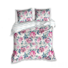 Ábránd Pink virágos ágyneműhuzat (140x200+70x90 cm)