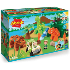 Abrick Écoiffier Abrick Dínópark játékszett barkácsolás, építés