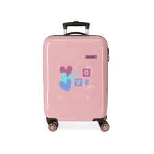 ABS utazótáska ENSO Love Vibes, 55x38x20cm, 34L, 9451721 (kicsi) kézitáska és bőrönd