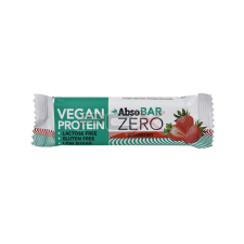 Absobar zero vegan protein szelet strawberry 40g reform élelmiszer
