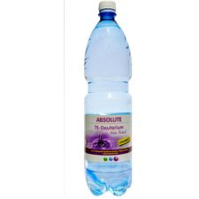 Absolute 75-Deuterium víz 1500ml üdítő, ásványviz, gyümölcslé