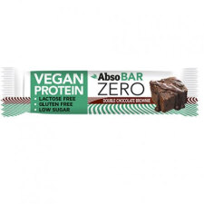 Absorice absobar zero vegan proteinszelet chocolate brownie 40 g (Gluténmentes) vitamin és táplálékkiegészítő