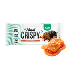 AbsoRice Absorice absobar crispy proteinszelet sós karamellás ízesítésű 50 g reform élelmiszer