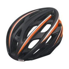 Abus ABUS S-Force Pro kerékpáros sisak (L, fekete/narancs) kerékpáros sisak