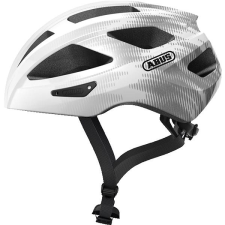 Abus Macator White Silver L kerékpáros sisak