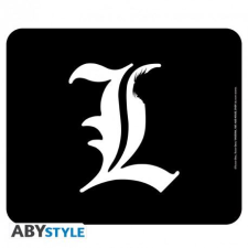 ABYSSE Corp Death Note L-es egérpad fekete-fehér (ABYACC325) (ABYACC325) asztali számítógép kellék