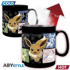 Abysse Corp. Pokémon "Eevee" 460ml hőre változó bögre (ABYMUGA281) bögrék, csészék