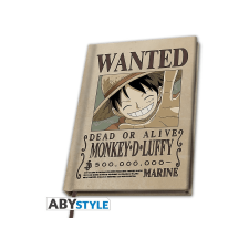 ABYSSE One Piece - Luffy Wanted A5 jegyzetfüzet füzet