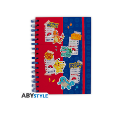 ABYSSE Pokémon - Blue & Red Partners A5 spirálfüzet füzet