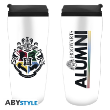 Abystyle Harry Potter "Hogwarts Alumni" 355ml műanyag utazó bögre - Mintás (ABYTUM046) bögrék, csészék