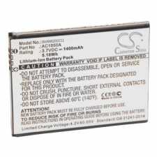 AC1850A Telefon akkumulátor 1400 mAh mobiltelefon akkumulátor