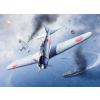 Academy A6M2B Zero Fighter 21 repülőgép műanyag modell (1:48)