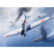 Academy A6M2B Zero Fighter 21 repülőgép műanyag modell (1:48) makett