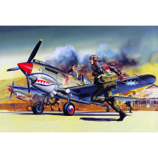 Academy Curtiss P-40 B Tomahawk repülőgép műanyag modell (1:72) (MA-12456) makett