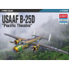 ACADEMY HOBBY MODELL KITS 1/48 USAAF B-25D Pacific Theatre bombázó repülőgép modell