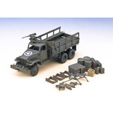 Academy U. S. 2.5 tonnás tehergépkocsi műanyag modell (1:72) (MA-13402) autópálya és játékautó