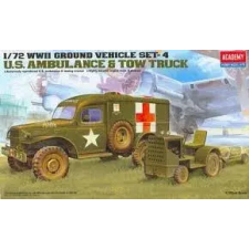  Academy US Ambulance + Tow Truck 1:72 (13403) makett