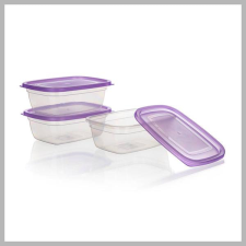  ACCASA Műanyag edénykészlet 1,25 l, 3 db, lila 55075049 edény