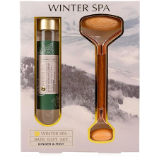 ACCENTRA Winter Spa fából készült masszázshengerrel, 60 ml kozmetikai ajándékcsomag
