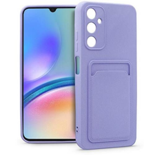 ACCMOBILE Samsung Galaxy A05s, Card Case Telefontok, Szilikon, Bankkártyatartó zseb, Lila tok és táska