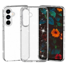 ACCMOBILE Samsung Galaxy A36 5G, Telefontok, Szilikon, Csillogó flitter mintás, Átlátszó tok és táska
