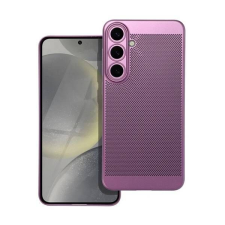 ACCMOBILE Samsung Galaxy A56 5G, Telefontok, Lyukacsos mintás, Légáteresztő, Kamerasziget védelem, Műanyag, Lila tok és táska
