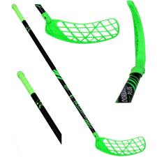 Accufli Unihoc Airtek Stick - 100cm-es jobbkezes floorball ütő, zöld sportjáték