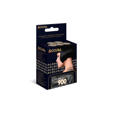 Accura (Brother LC900BK) Tintapatron - Fekete (AC-B900B) nyomtatópatron & toner