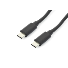 Accura USB-C apa - USB-C apa Adat és töltő kábel - Fekete (0.5m) (ACC2271) kábel és adapter