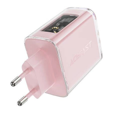 AceFast A45 hálózati töltő 2x USB-C 1xUSB-A 65W rózsaszín (A45 Cherry blossom) (A45 Cherry blossom) mobiltelefon kellék
