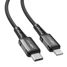AceFast Cable USB-C to Lightning Acefast C1-01, 1.2m (black) kábel és adapter
