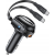 AceFast Car Charger Acefast B13, 53W, 2xUSB-C, with retractable cable (black) (6974316282921)