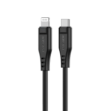 AceFast kábel MFI USB type-c - Lightning 1.2m, 30W, 3A fekete (C3-01 fekete) kábel és adapter