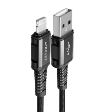 AceFast Kábel USB Lightning Acefast C1-02, 1,2m (czarny) kábel és adapter