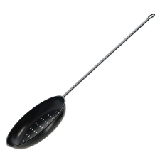 Acél gesztenyesütő serpenyő, fekete, 78 cm kerti sütés és főzés
